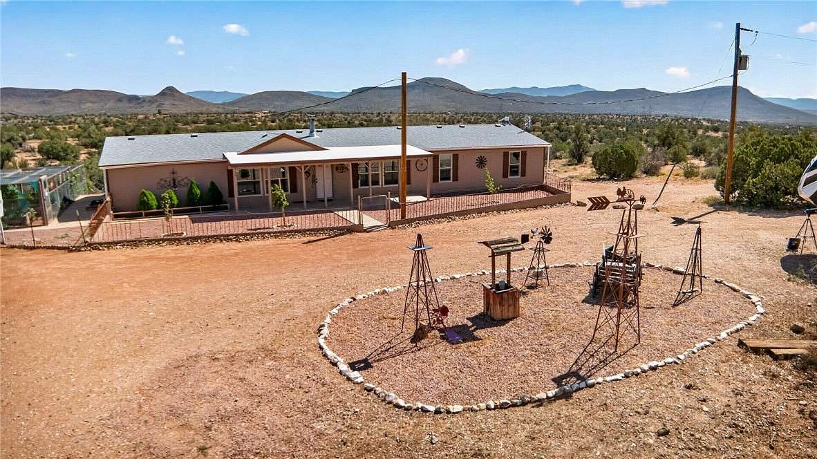 38.1 Acres of Land with Home for Sale in Kingman, Arizona