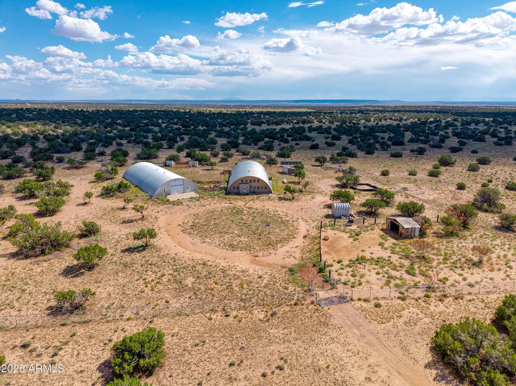 80 Acres of Land with Home for Sale in St. Johns, Arizona