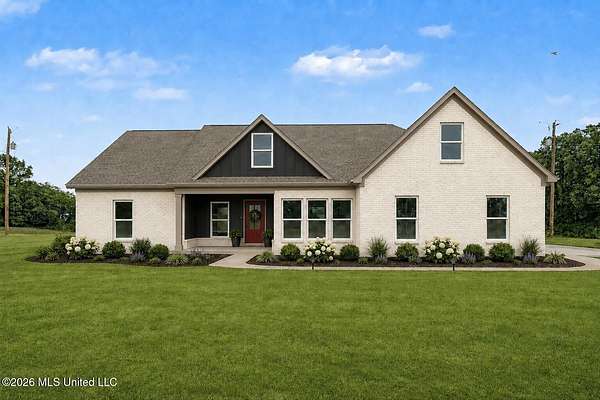 5.39 Acres of Land with Home for Sale in Coldwater, Mississippi
