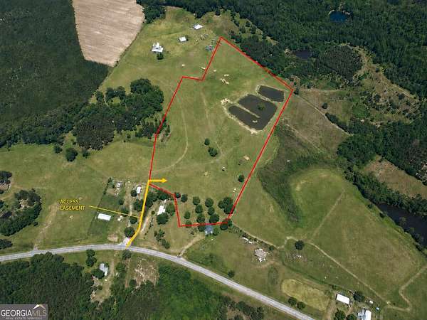 23 Acres of Recreational & Residential Land for Sale in Claxton, Georgia