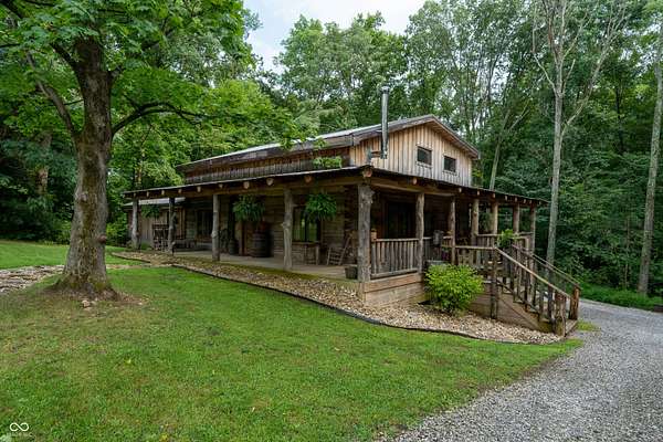 2 Acres of Land with Home for Sale in Morgantown, Indiana