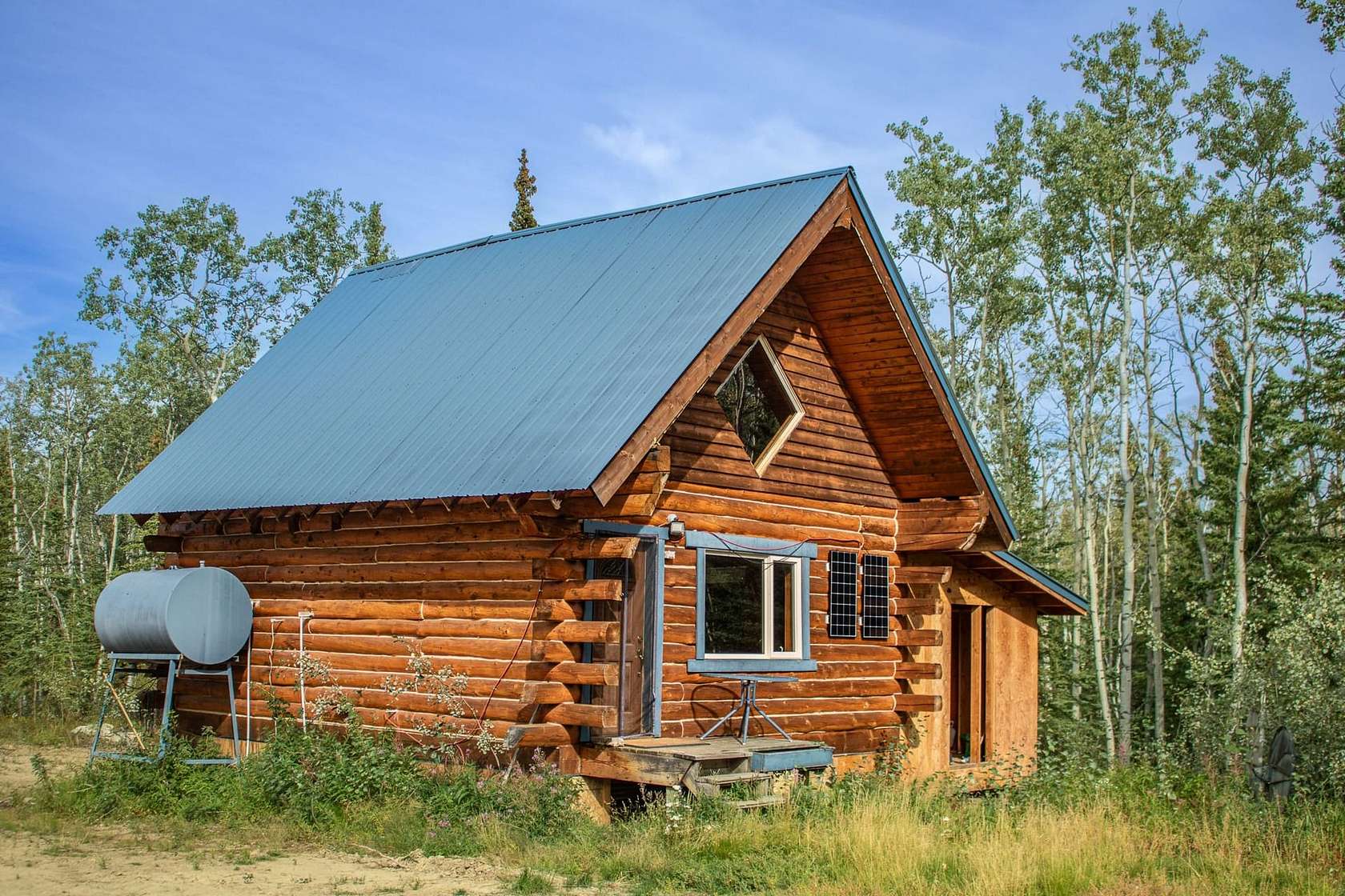 5 Acres of Land with Home for Sale in Anderson, Alaska