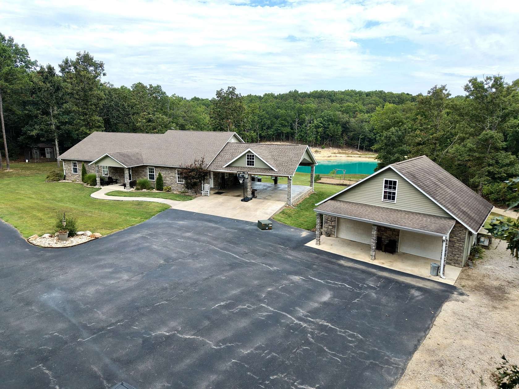 8 Acres of Land with Home for Sale in Ellsinore, Missouri