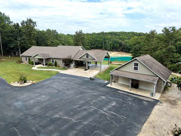 8 Acres of Land with Home for Sale in Ellsinore, Missouri