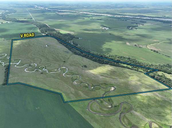 182 Acres of Recreational Land for Sale in Columbus, Nebraska