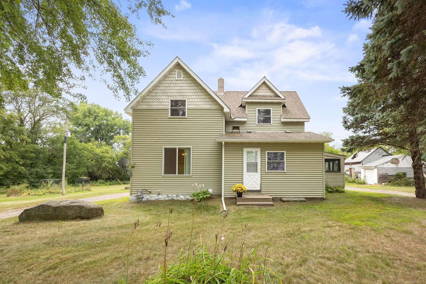3 Acres of Land with Home for Sale in Nowthen, Minnesota