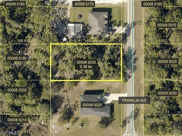 0.5 Acres of Residential Land for Sale in Lehigh Acres, Florida