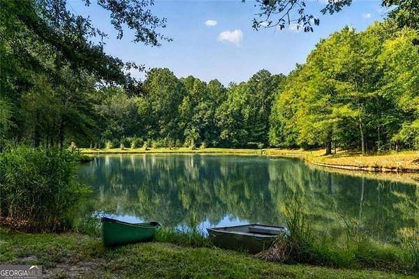 32.5 Acres of Recreational Land with Home for Sale in Griffin, Georgia