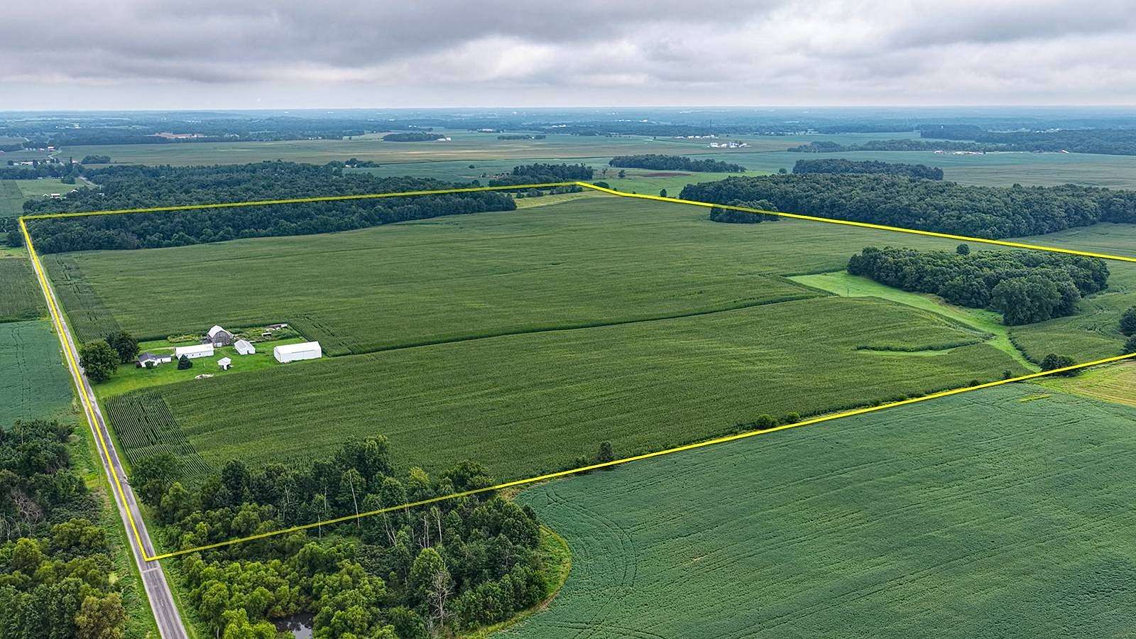 220 Acres of Land with Home for Sale in Kimmell, Indiana