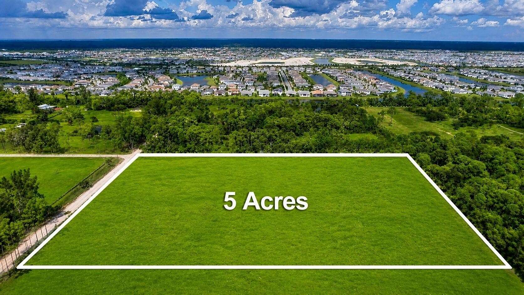 5 Acres of Mixed-Use Land for Sale in Loxahatchee Groves, Florida
