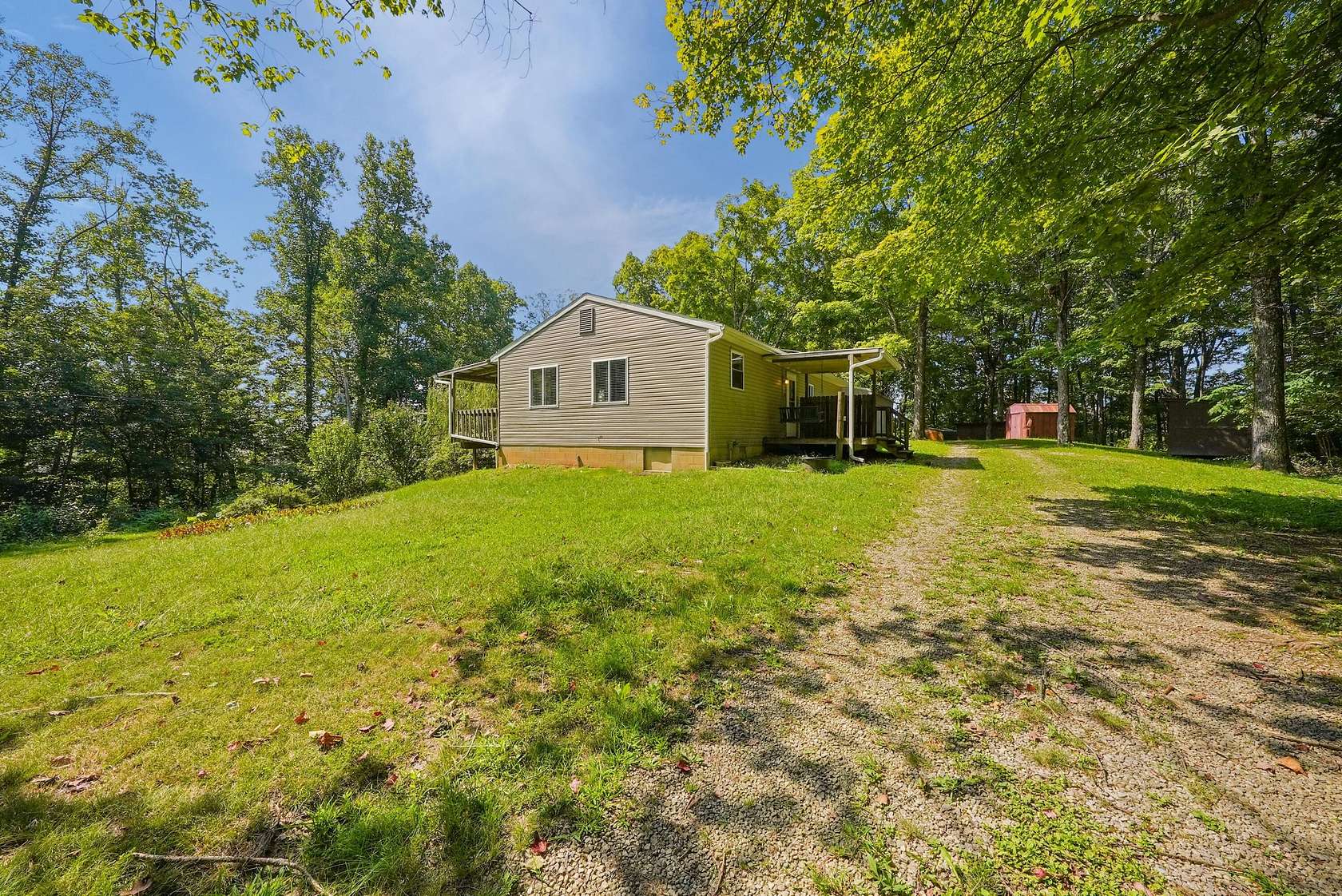 11.2 Acres of Land with Home for Sale in South Bloomingville, Ohio