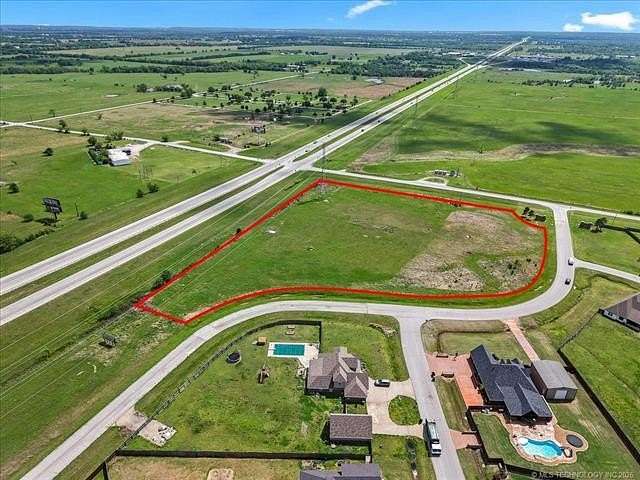 5.19 Acres of Commercial Land for Sale in Skiatook, Oklahoma