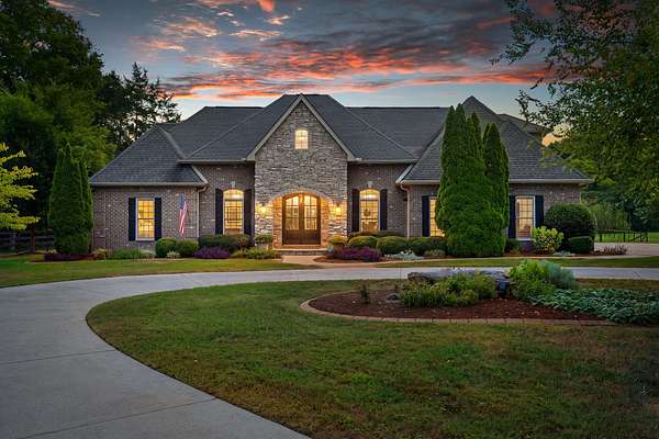 6.55 Acres of Land with Home for Sale in Christiana, Tennessee