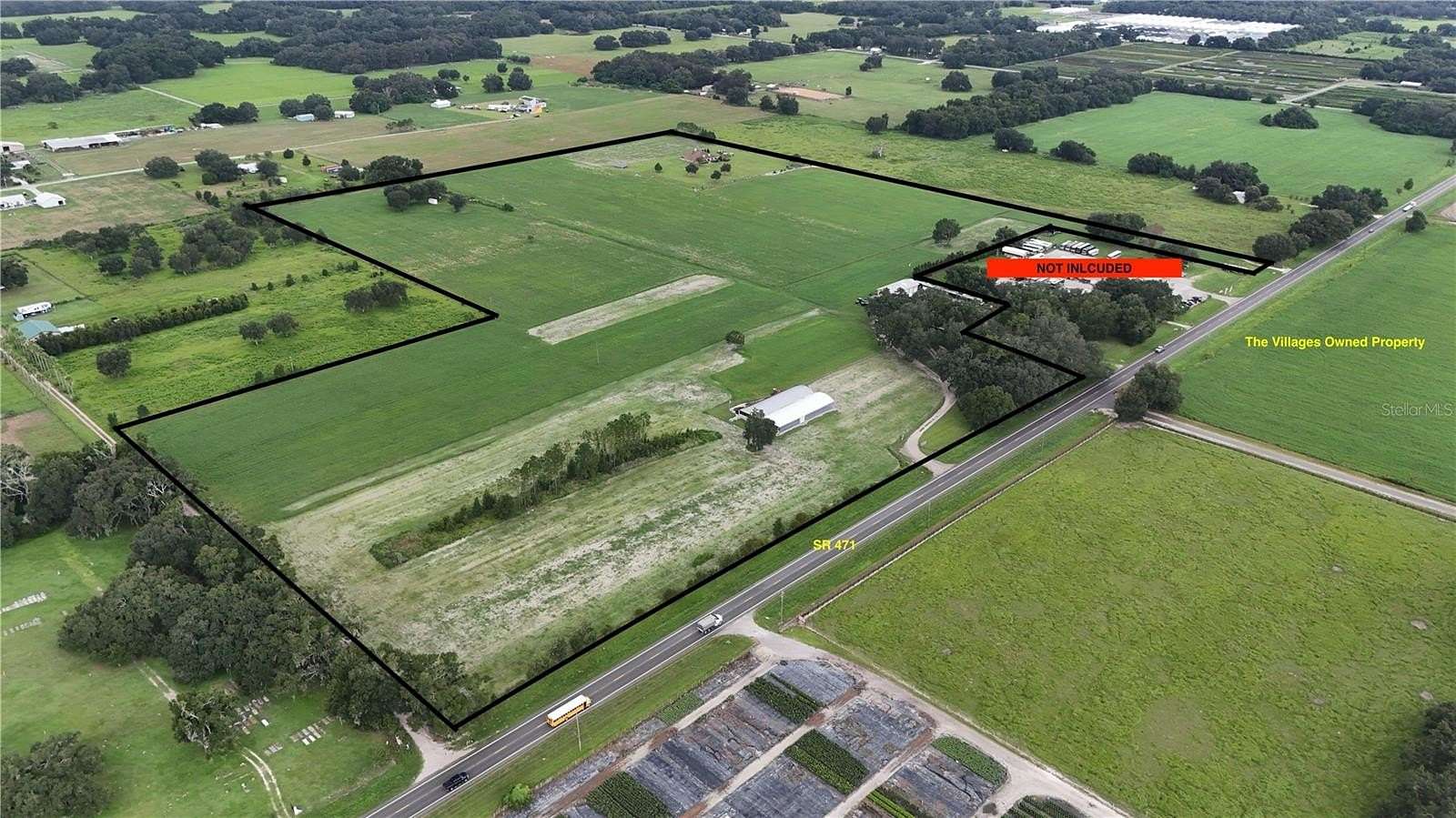 5 Acres of Land with Home for Sale in Bushnell, Florida