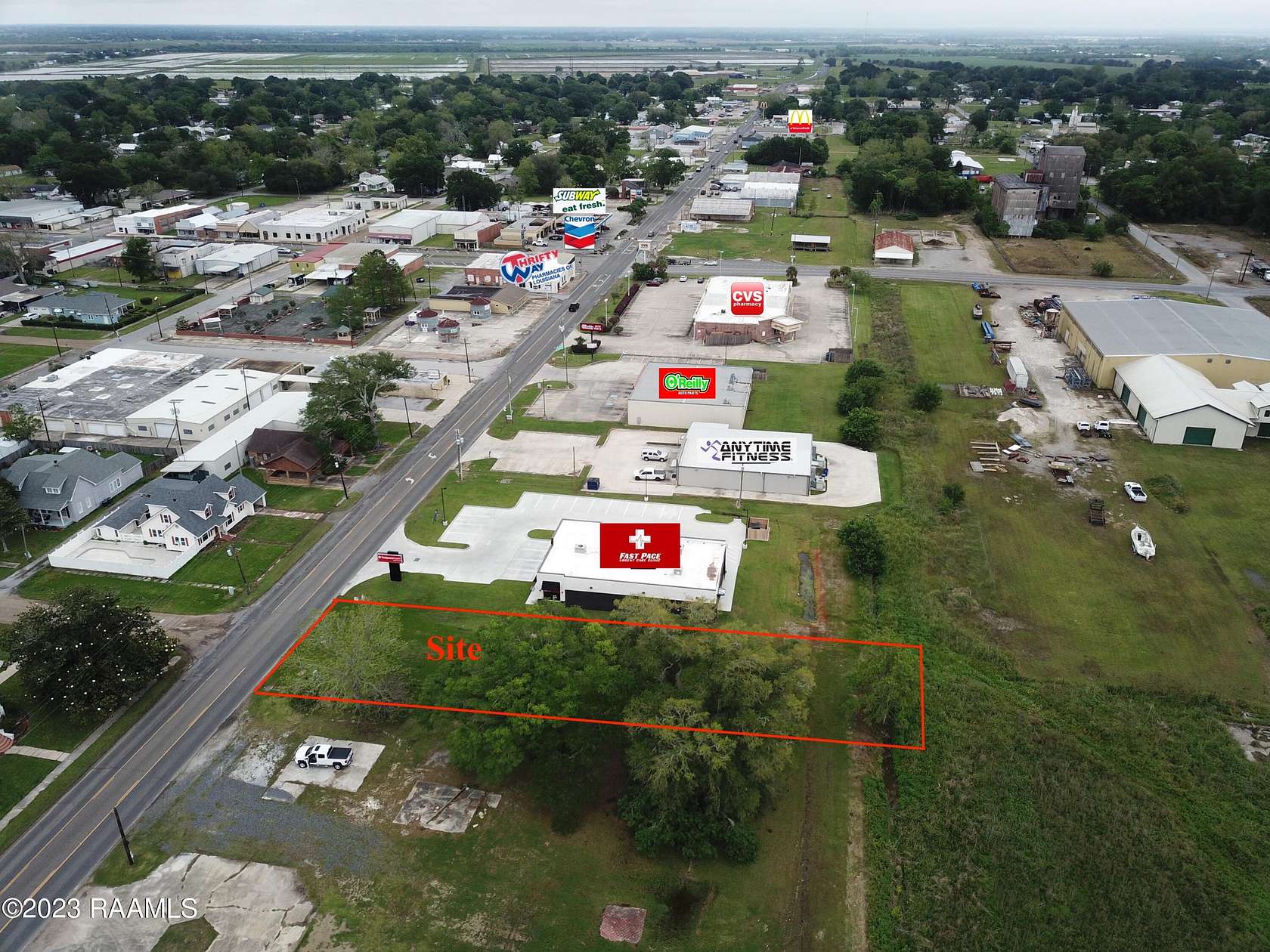 0.46 Acres of Commercial Land for Sale in Kaplan, Louisiana