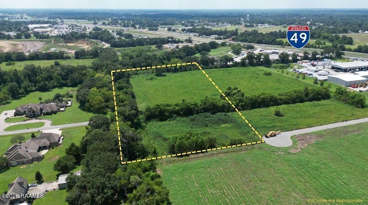 7 Acres of Commercial Land for Sale in Carencro, Louisiana