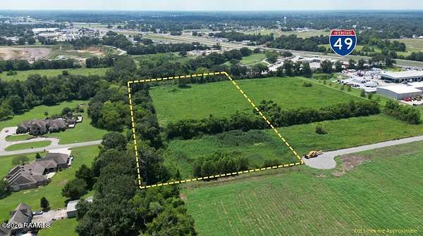 7 Acres of Commercial Land for Sale in Carencro, Louisiana