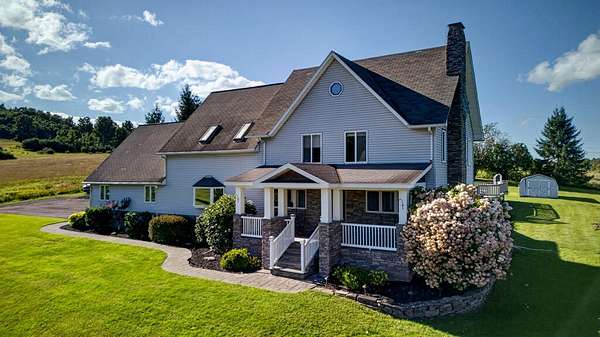 2.86 Acres of Land with Home for Sale in Columbia Cross Roads, Pennsylvania