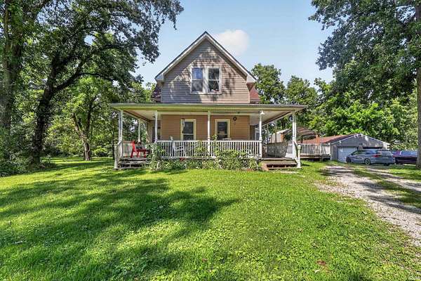 4.7 Acres of Land with Home for Sale in New Richmond, Indiana