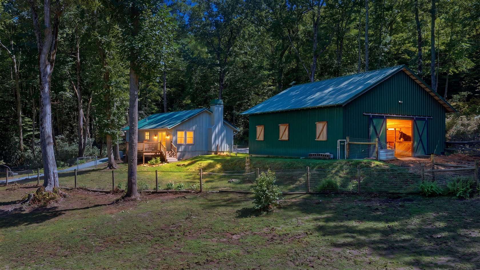 11.2 Acres of Land with Home for Sale in Glenville, North Carolina