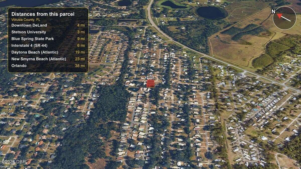 0.25 Acres of Land for Sale in DeLand, Florida