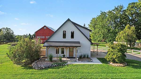 7 Acres of Land with Home for Sale in Mason, Michigan