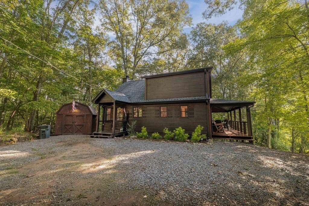 2 Acres of Land with Home for Sale in Blue Ridge, Georgia