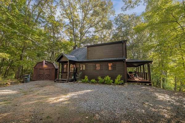 2 Acres of Land with Home for Sale in Blue Ridge, Georgia