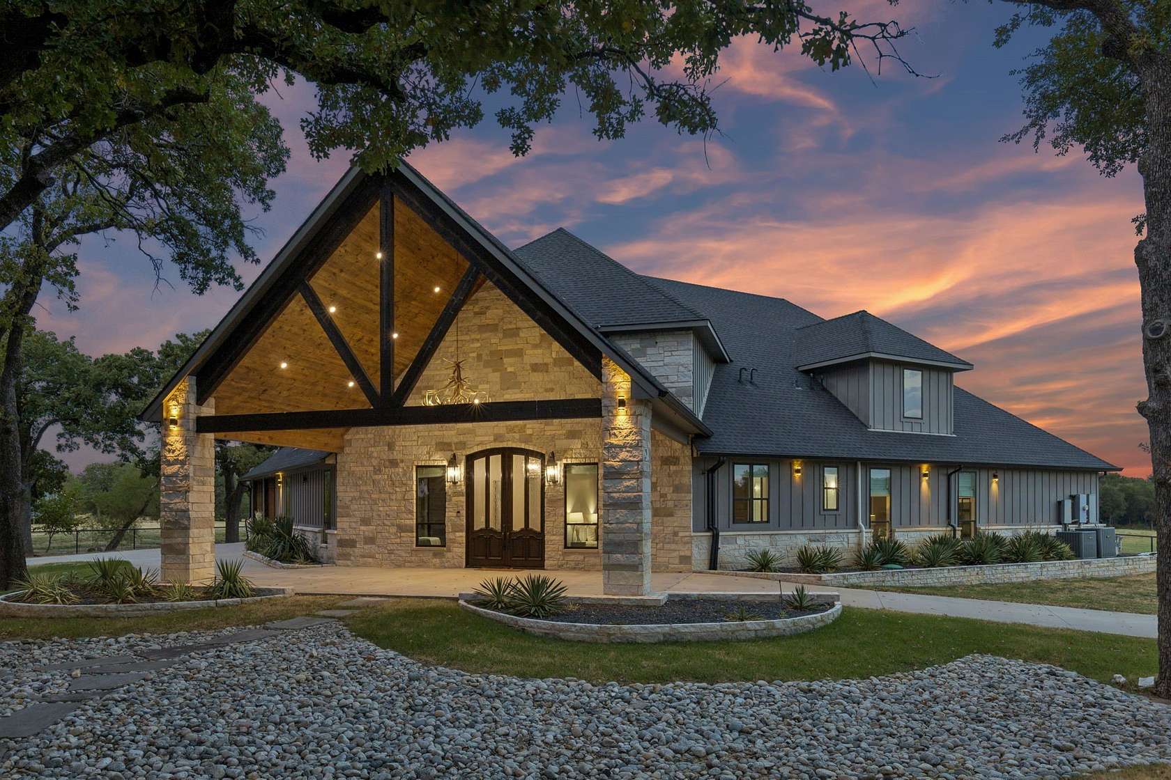 34 Acres of Land with Home for Sale in Pilot Point, Texas