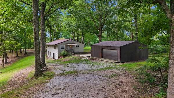 26 Acres of Recreational Land with Home for Sale in South Bloomingville, Ohio