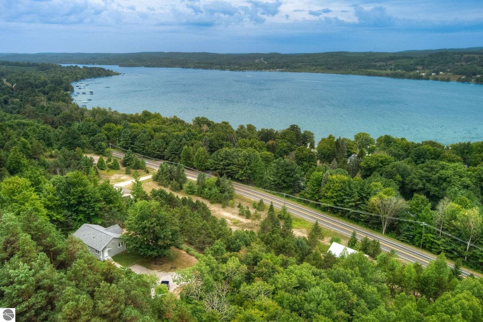 5 Acres of Land with Home for Sale in Lake Leelanau, Michigan
