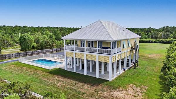 2 Acres of Land with Home for Sale in Bay St. Louis, Mississippi