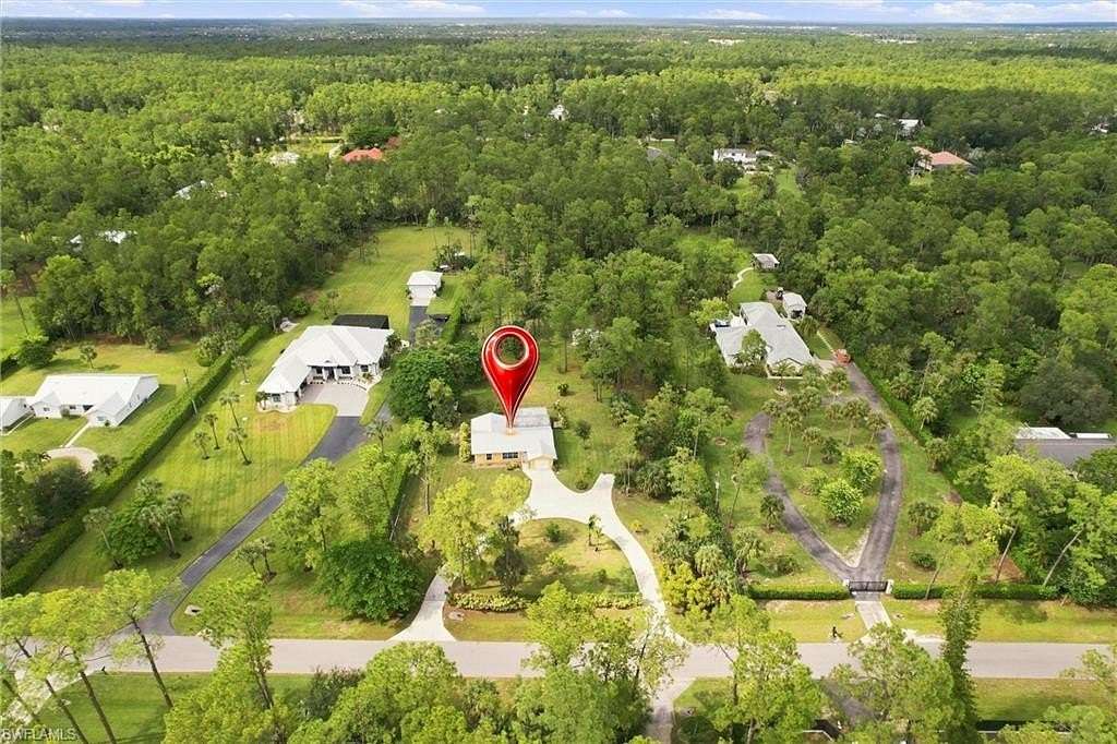 2.57 Acres of Land with Home for Sale in Naples, Florida