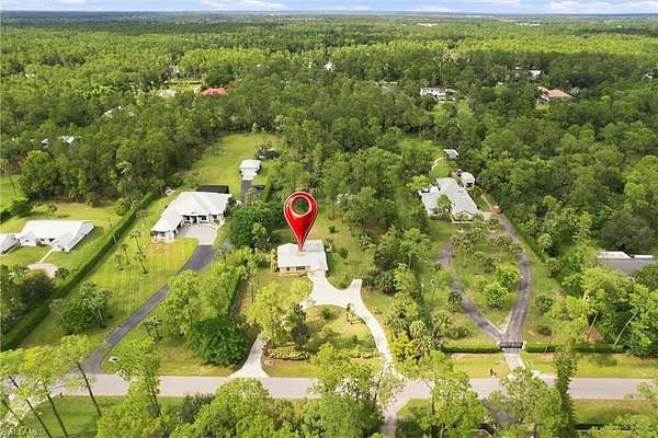 2.57 Acres of Land with Home for Sale in Naples, Florida