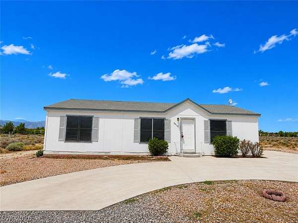 10 Acres of Land with Home for Lease in Pahrump, Nevada