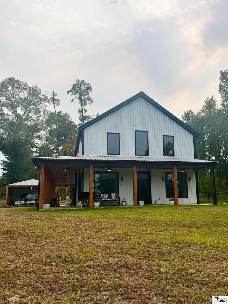 4.66 Acres of Land with Home for Sale in Farmerville, Louisiana