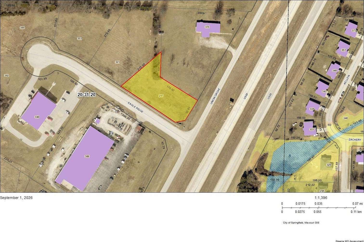 0.82 Acres of Commercial Land for Sale in Fair Grove, Missouri