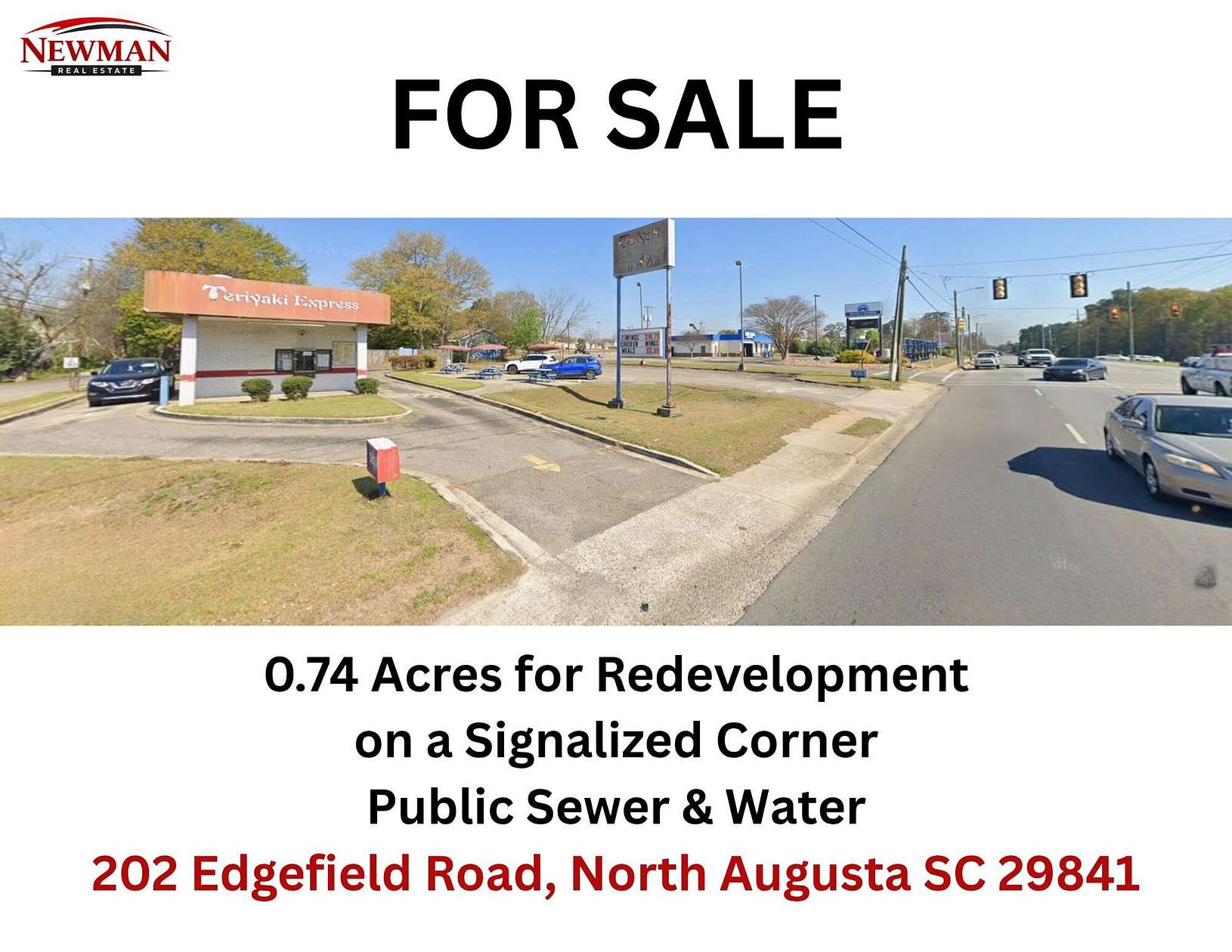 0.74 Acres of Mixed-Use Land for Sale in North Augusta, South Carolina