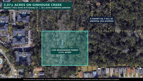 3 Acres of Land for Sale in Jacksonville, Florida