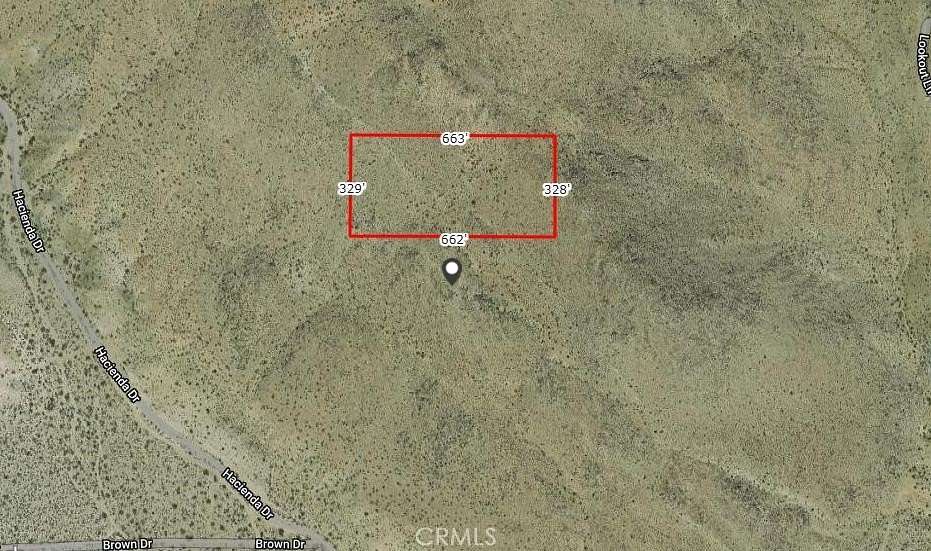 5 Acres of Land for Sale in Yucca Valley, California