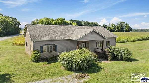 2.8 Acres of Land with Home for Sale in Fairbanks, Indiana