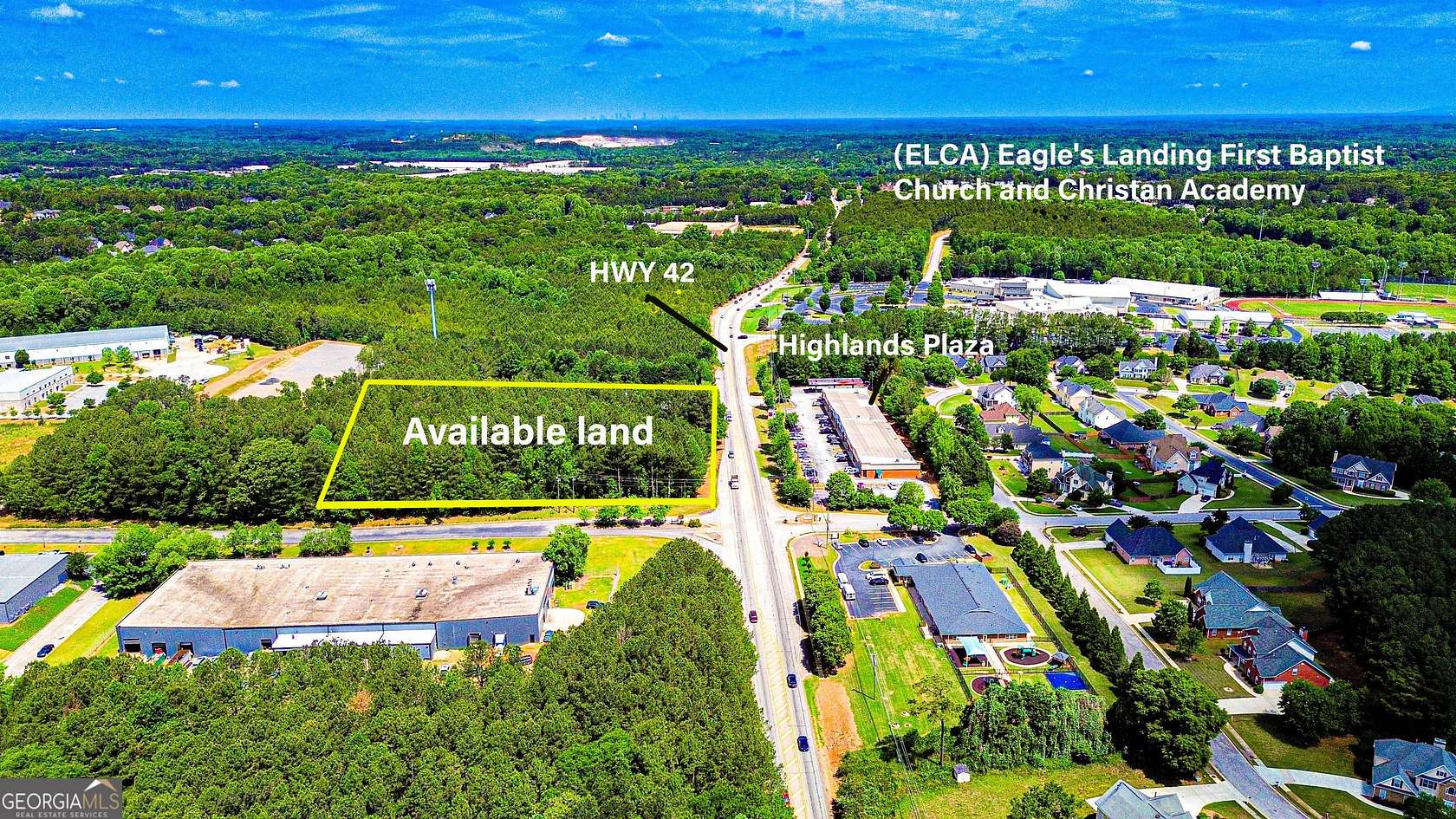 2.7 Acres of Commercial Land for Sale in McDonough, Georgia