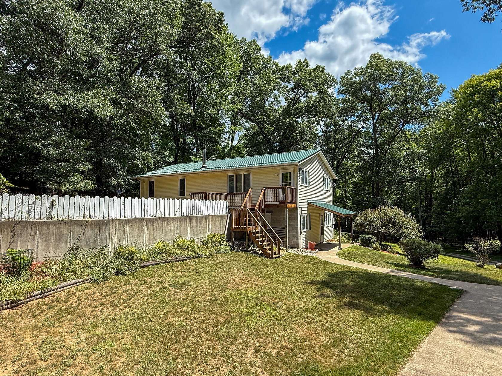 4 Acres of Land with Home for Sale in Newaygo, Michigan