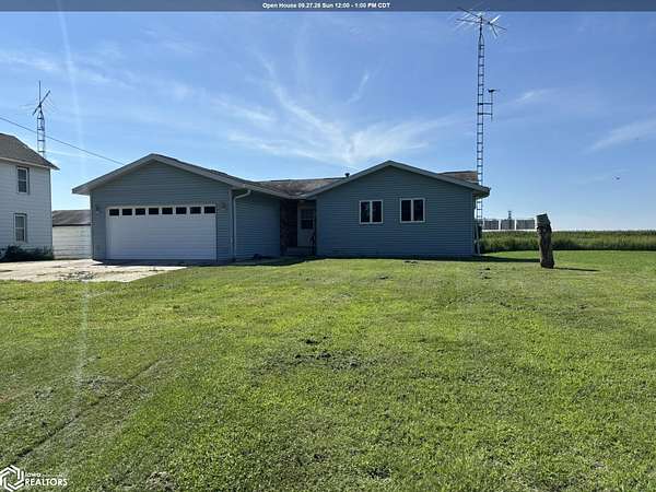 1.52 Acres of Land with Home for Sale in Alden, Iowa