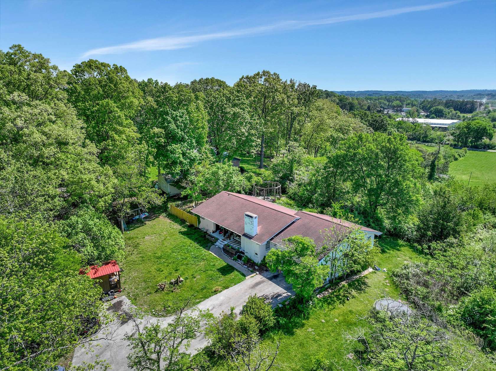 46.5 Acres of Land with Home for Sale in Chattanooga, Tennessee