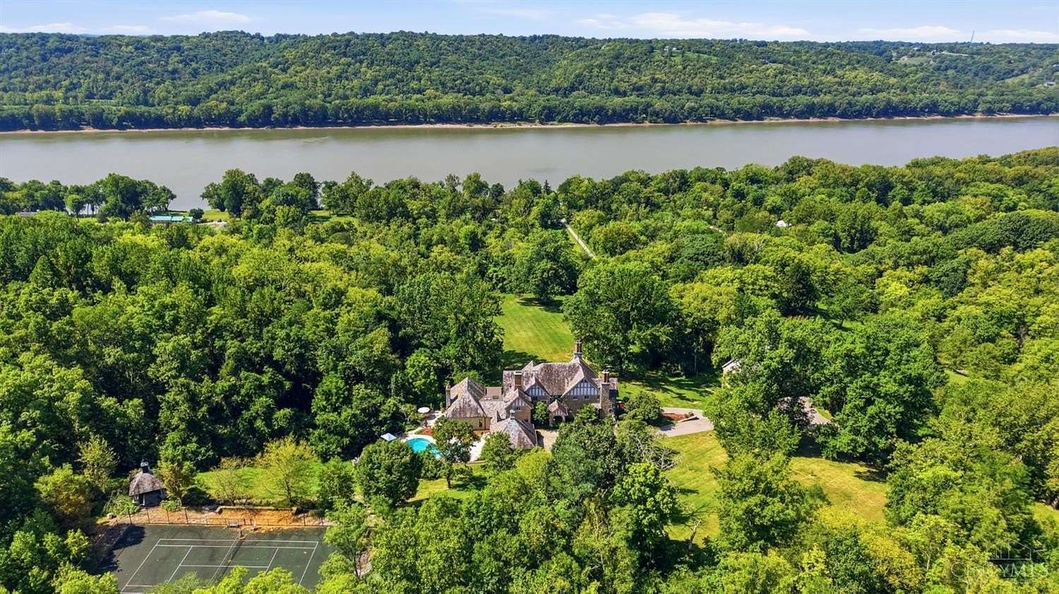 42.3 Acres of Recreational Land with Home for Sale in Ohio Township, Ohio