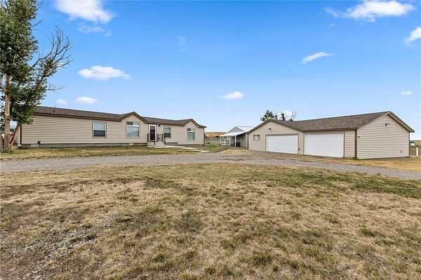 2.75 Acres of Land with Home for Sale in Huntley, Montana
