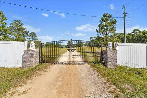 9.24 Acres of Land with Home for Sale in Fayetteville, North Carolina