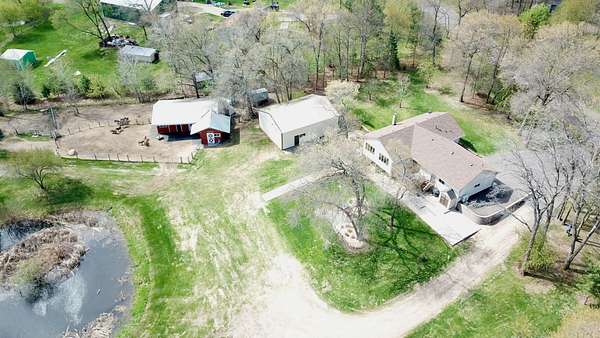 4.67 Acres of Land with Home for Sale in Elk River, Minnesota