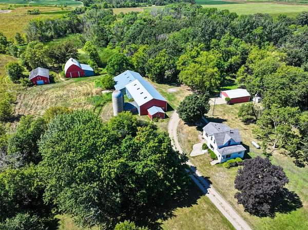 20 Acres of Agricultural Land with Home for Sale in Osakis, Minnesota